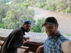 Scott Jablow & friend at Awash NP